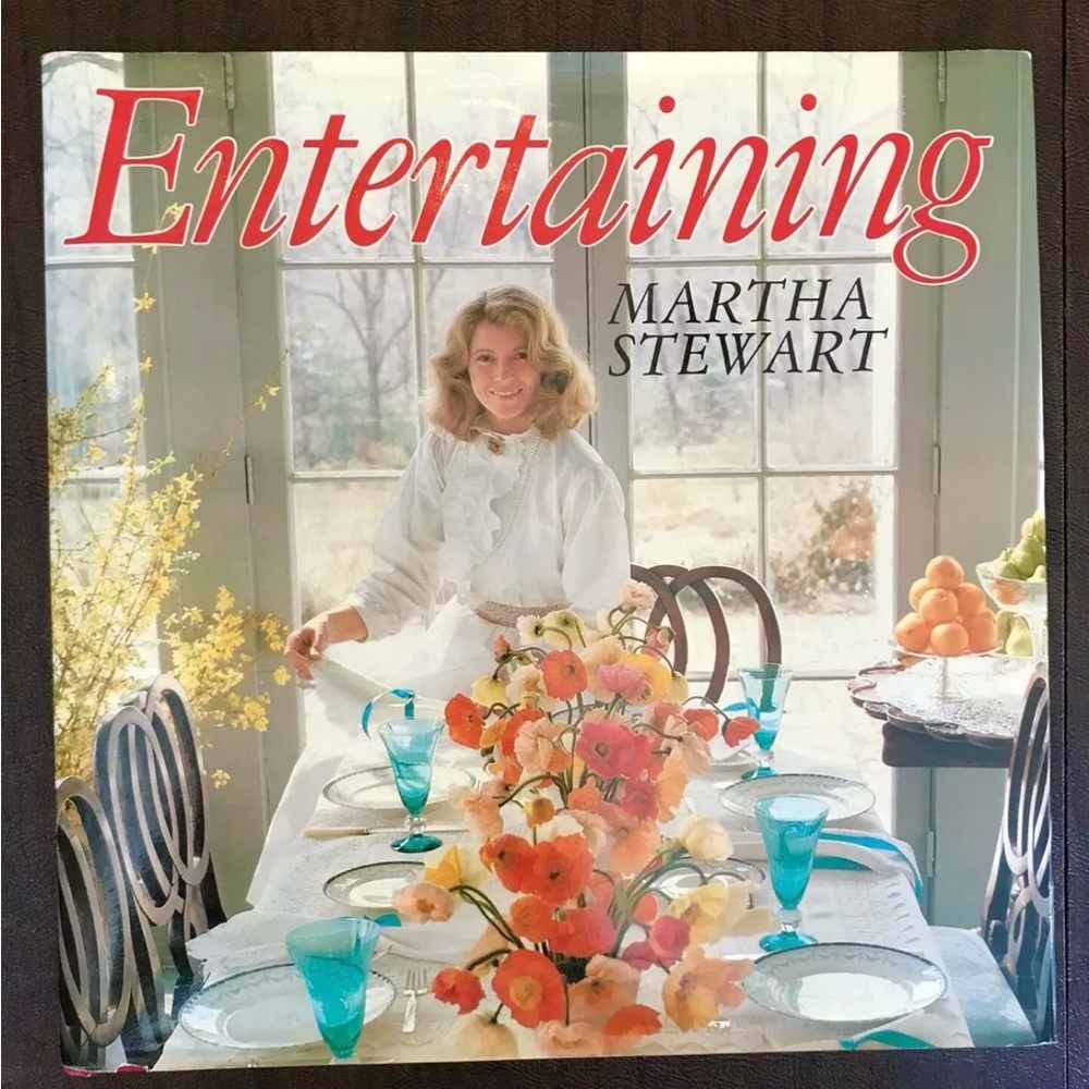 Original 1982 Entertaining Martha Stewart